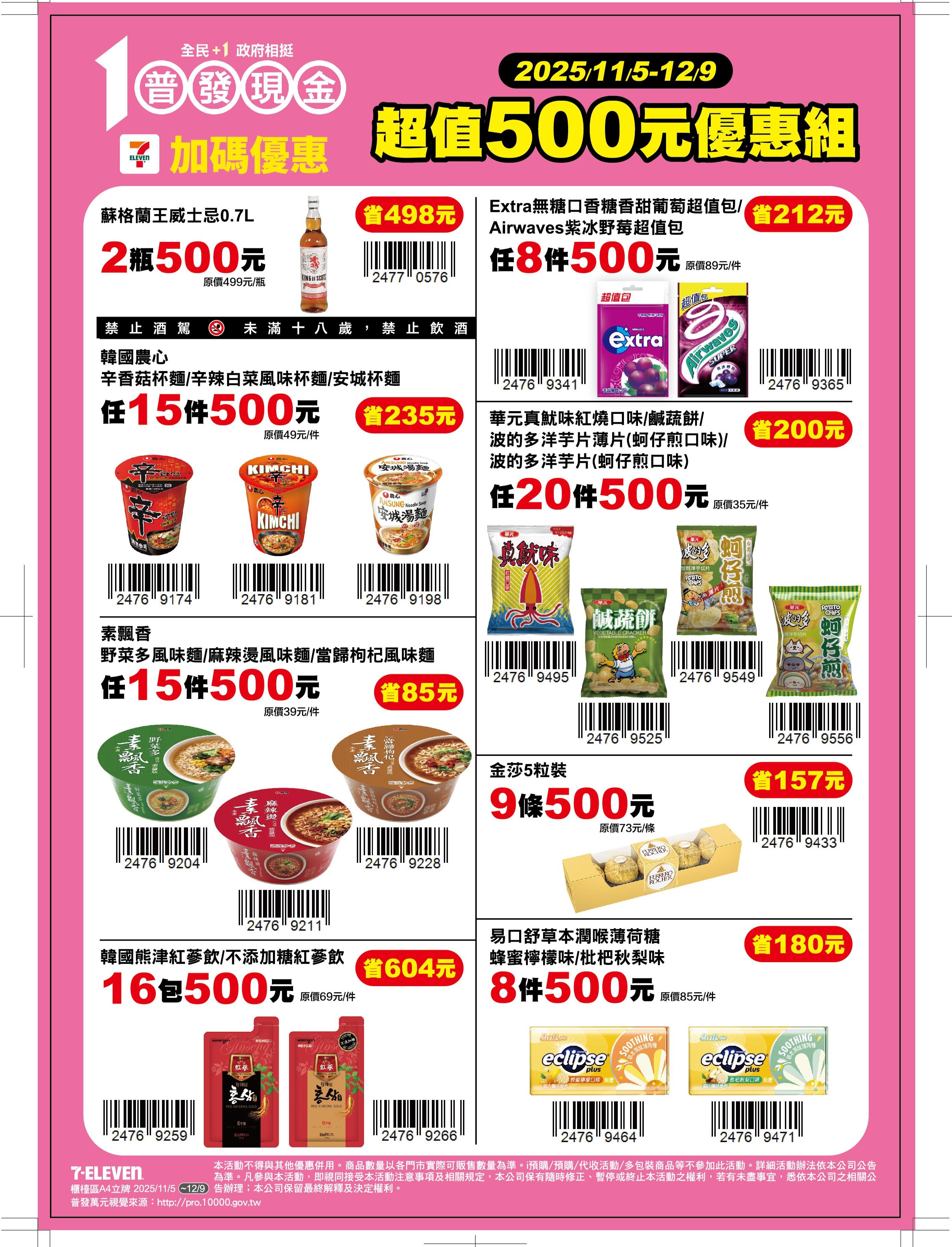 歡迎來到uniopen 新聞- 享生活- 「7-ELEVEN DAY購物節」搭普發萬元熱潮，全店限時6天超狂回饋