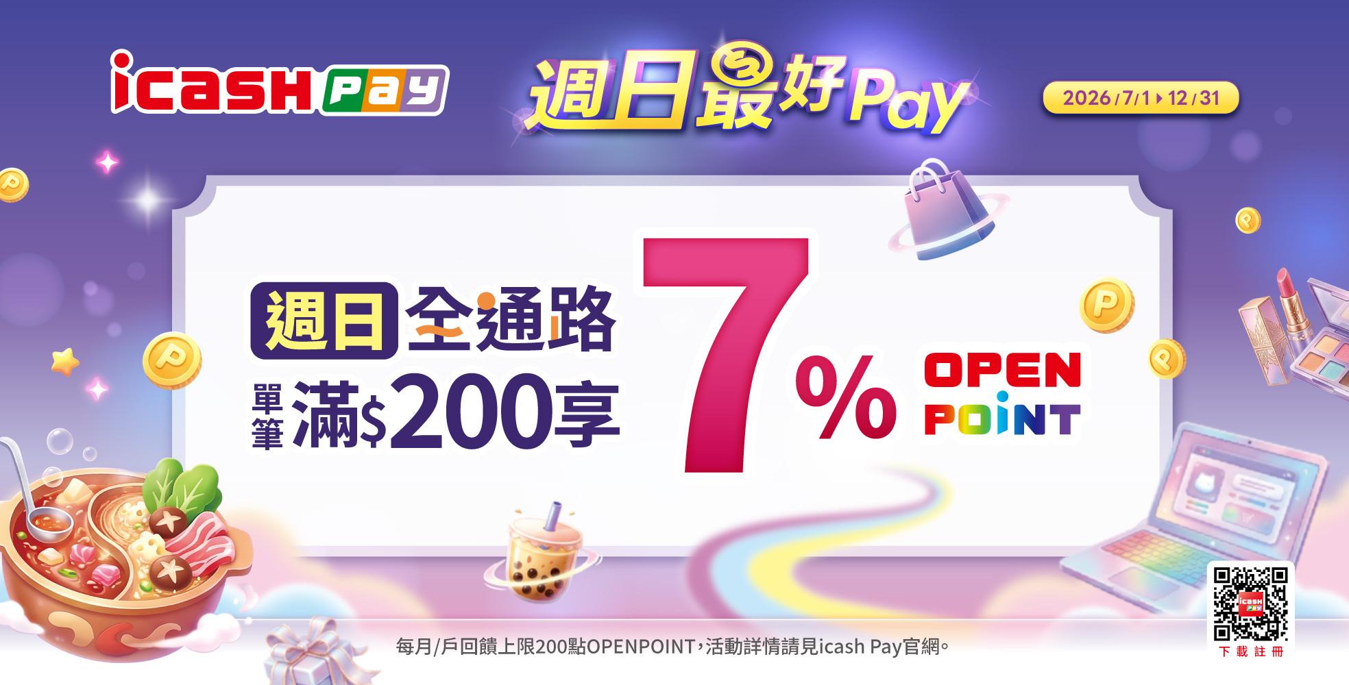 品牌館內BN_週日最好Pay
